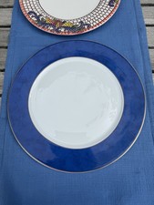 Haviland Lazuli Bleu 6 (10) Assiettes De Présentation  Porcelaine De Limoges.