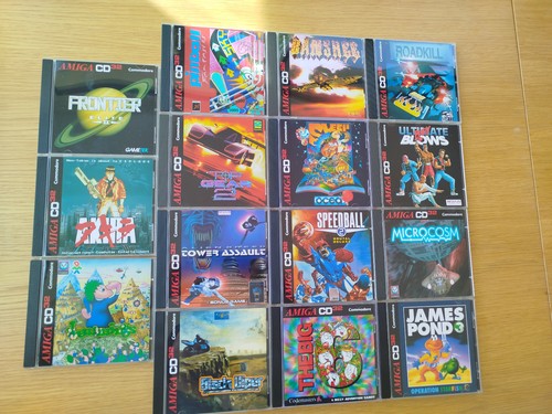 Amiga cd32 repros jeux - amiga,