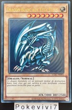 YU-GI-OH! Card WHITE DRAGON WITH BLUE EYES LCKC-FR001 UR NEW