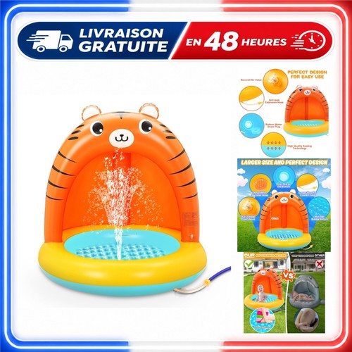 Piscine gonflable splash pad - gonflable,
