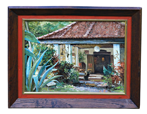 Allan karms tableau huile - karms,
