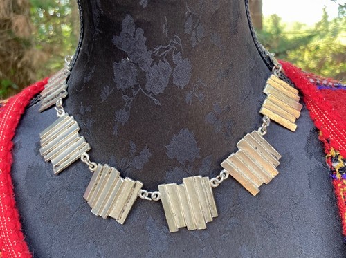 Biche bere collier etain - collier,