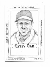 #TN02629 STAN MUSIAL Alpha Test Unstamped Game Piece PROOF