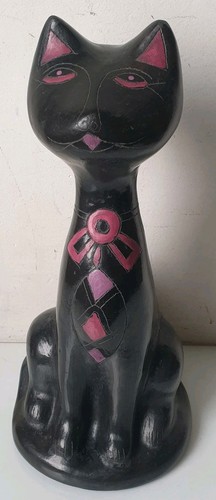 Statue sculpture chat terre - statue sculpture,