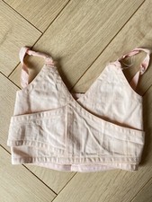Ancien Corset / Brassière de Poupée  -  rose - sous vêtement  - doll dress
