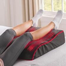 Hammacher Pain Relieving LED Light therapy Heated Leg Rest Sloped Heat Pillow
