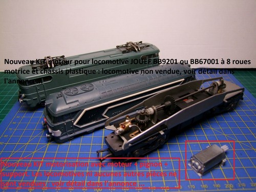 Kit motorisation locomotive - motorisation,