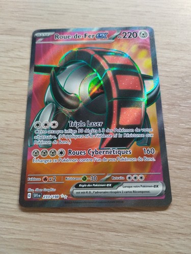 Carte pokémon roue - pokémon, roue-de-fer
