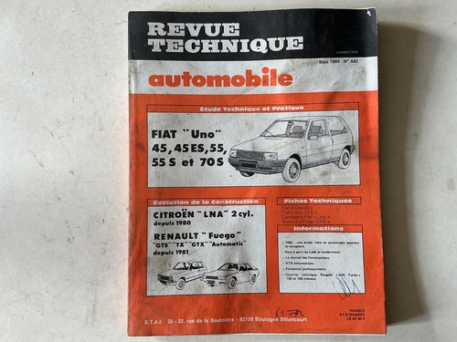Rta revue technique automobile - revue,