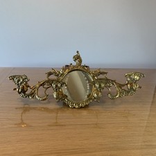 Bronze Chiseled Mirror Coat Rack 