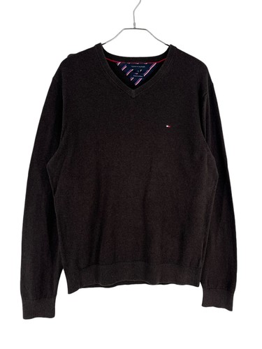 Pull cachemire coton marron - en,