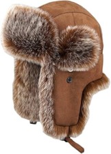 Chapka en Suédine Fausse