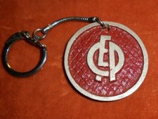 Porte-clés type aluminium - Plaque d'égout ?? " C E P - 1843 " ???