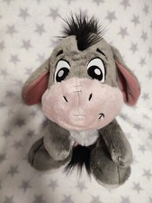 Peluche  ane bourriquet gris