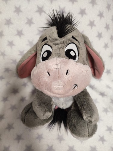 Peluche ane bourriquet gris - ane,