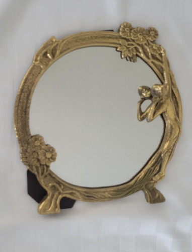 Antique art nouveau brass - antique,