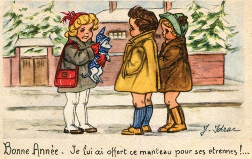 Happy new year gave her - happy,