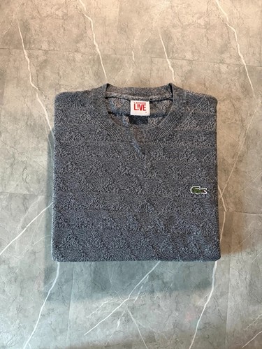 Pull col rond maille - rond, en