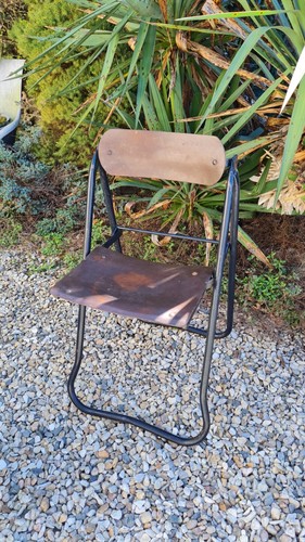 Ancienne chaise pliante - ancienne,