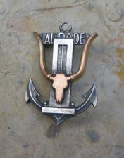 253g INSIGNE MARINE ALIDADE BATIMENT HYDROGRAPHE. 
