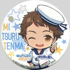 Ensemble Stars! Mitsuru Tenma Original Can Badge Part 3 Karaoke no Tetsujin L...