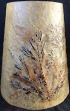 ACCOLAY LAMPSHADE MUSHROOM FIBERGLASS FOLIAGE 1960 approx