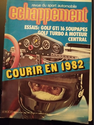 Echappement 154 8 - n°154, 8/1981