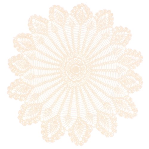 Nappes crochet à - ,