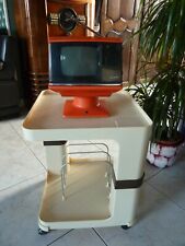 TRES RARE VINTAGE TELEVISION 70s Japan SHARP 5P-12G - SPACE AGE- WORKING