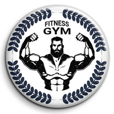 Fitness Gym -  Badge 38mm