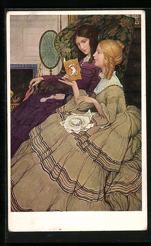 Carte postale artiste - carte,