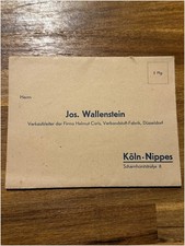 WWII German Helca First Aid Price List Postcard 1940s Cologne Heil Hitler