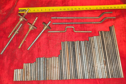 Meccano 1960 lot tiges - 1960,