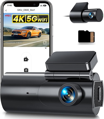 Dashcam voiture avant - 4k,