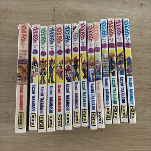 Kana lot 13 mangas - yu-gi-oh!,