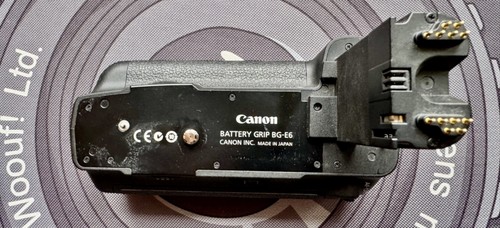 Canon poignée pour eos - bg-e6,