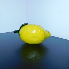 Citron en verre soufflé style