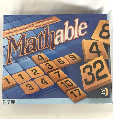 Mathable quattro card game - quattro, by