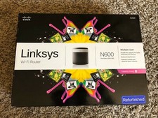 Linksys N600 Wi-Fi Router E2500 Refurbished  Dual Band