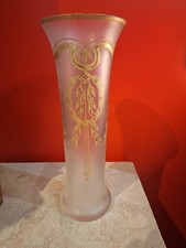 Vase art nouveau 1900 verre