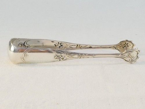 Pince sucre art nouveau en - à,