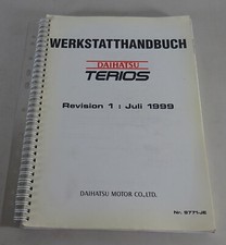 Shop Manual Daihatsu Terios J 100 Stand 07/1999