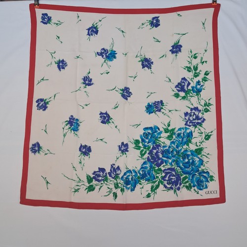 Gucci pure silk white scarf - pure,