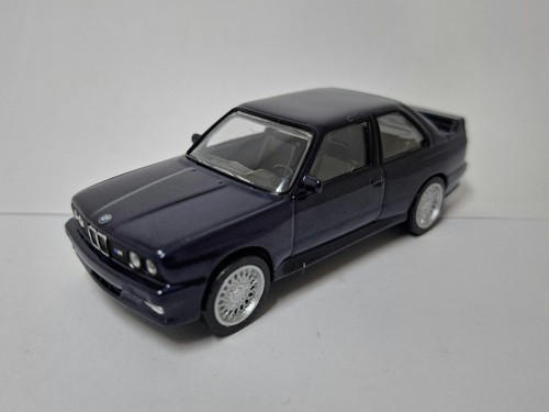 Bmw e30 bleu - bleu, 1/43