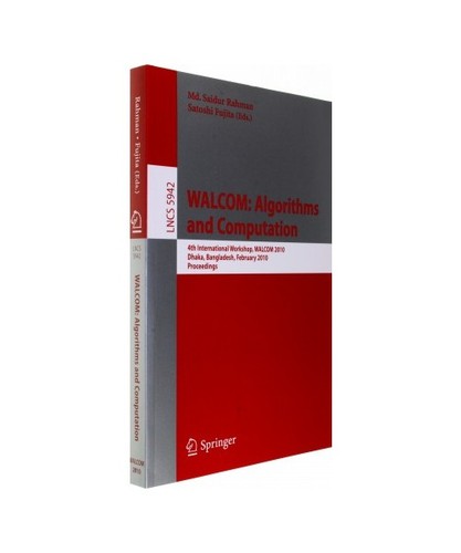 Walcom algorithms and - walcom:,