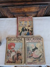 lot de 3 becassine en mauvais