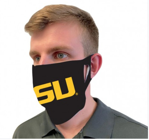 Lsu tigers black fan mask - mask, one