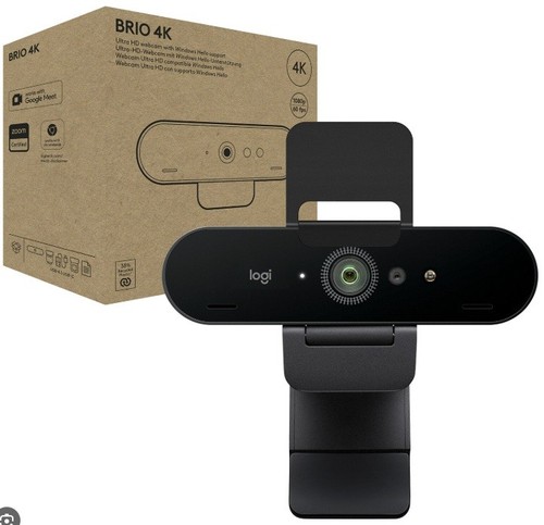 Logitech webcam brio - webcam, 4k
