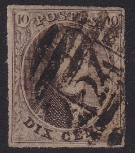 1849 belgique n 3 - 1849-50, n°3