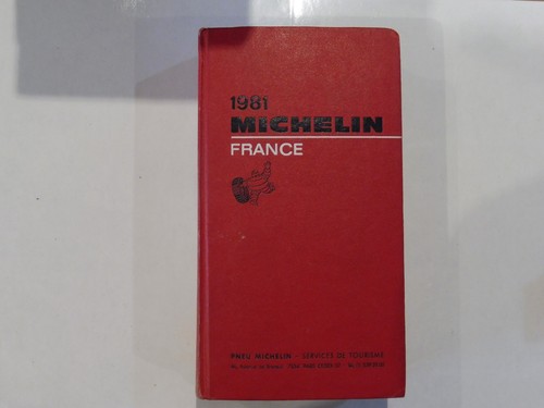 Ancien guide michelin - , 1981
